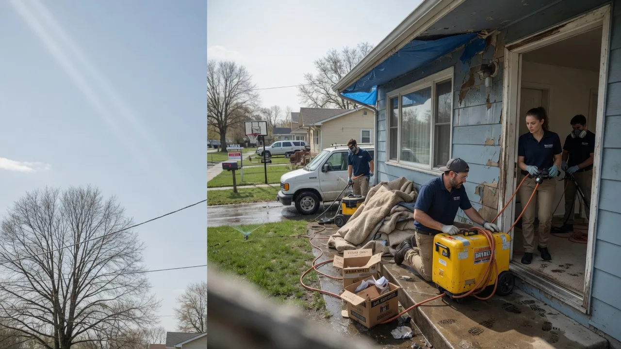 Basement Flood Cleanup in Yale, SD near me